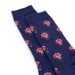 Navy Blue Indy Socks